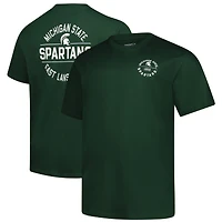 Men's Fanatics  Green Michigan State Spartans Big & Tall Fast Break 2 Hit T-Shirt