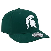 Men's New Era Green Michigan State Spartans Low Profile 9FIFTY Snapback Hat