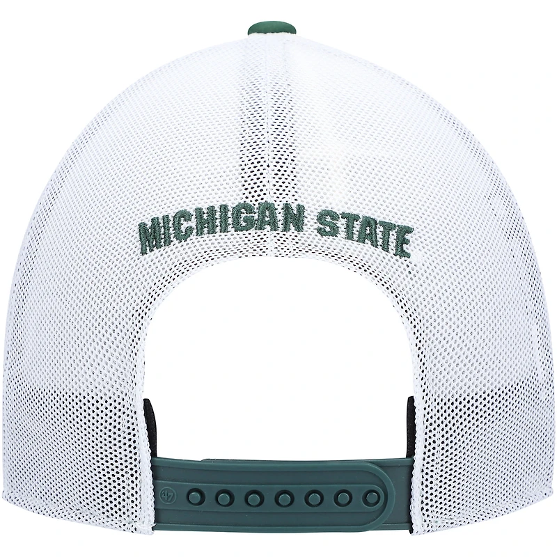 Men's '47 Green Michigan State Spartans Altitude Trucker Snapback Hat