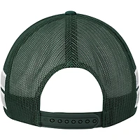 Casquette réglable de camionneur à bande latérale verte Michigan State Spartans '47 pour hommes