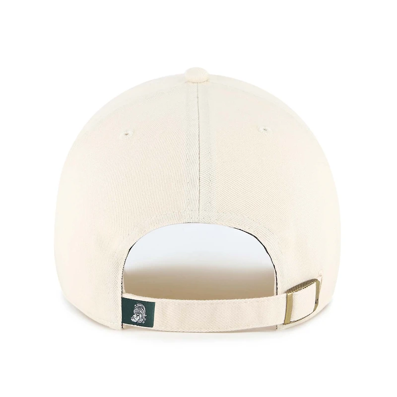 Men's '47 Natural Michigan State Spartans Vault Clean Up Adjustable Hat