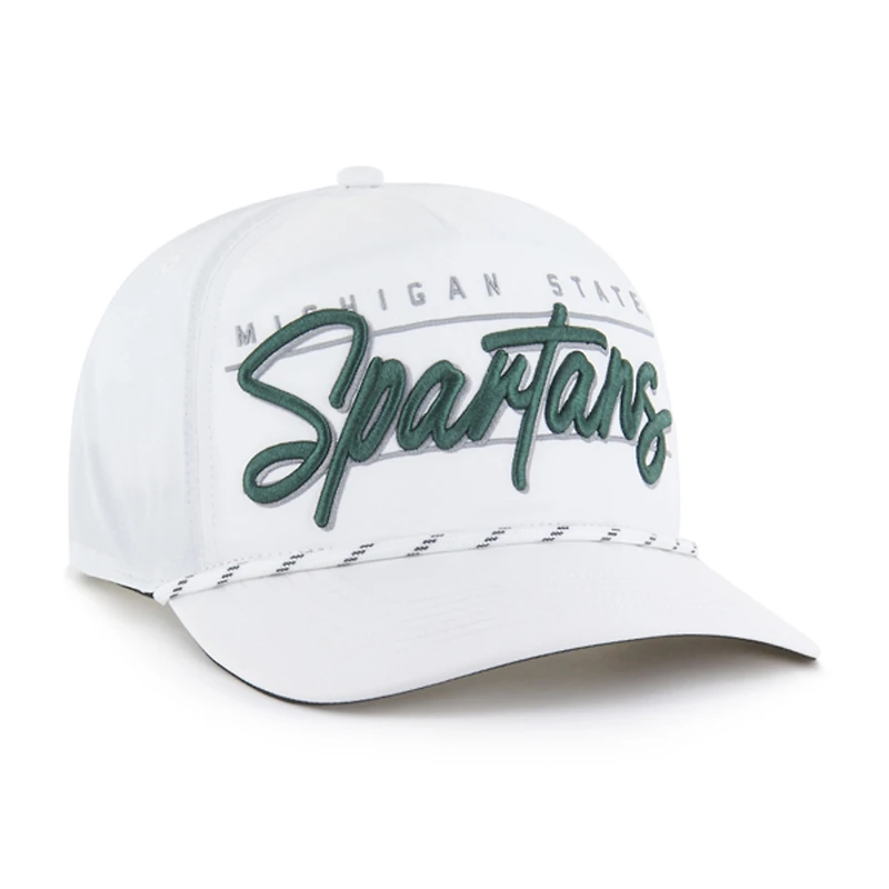 Men's '47 White Michigan State Spartans Condor Hitch brrr° Adjustable Hat