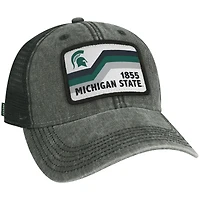 Casquette snapback de camionneur noire Michigan State Spartans Sun & Bars Dashboard pour hommes