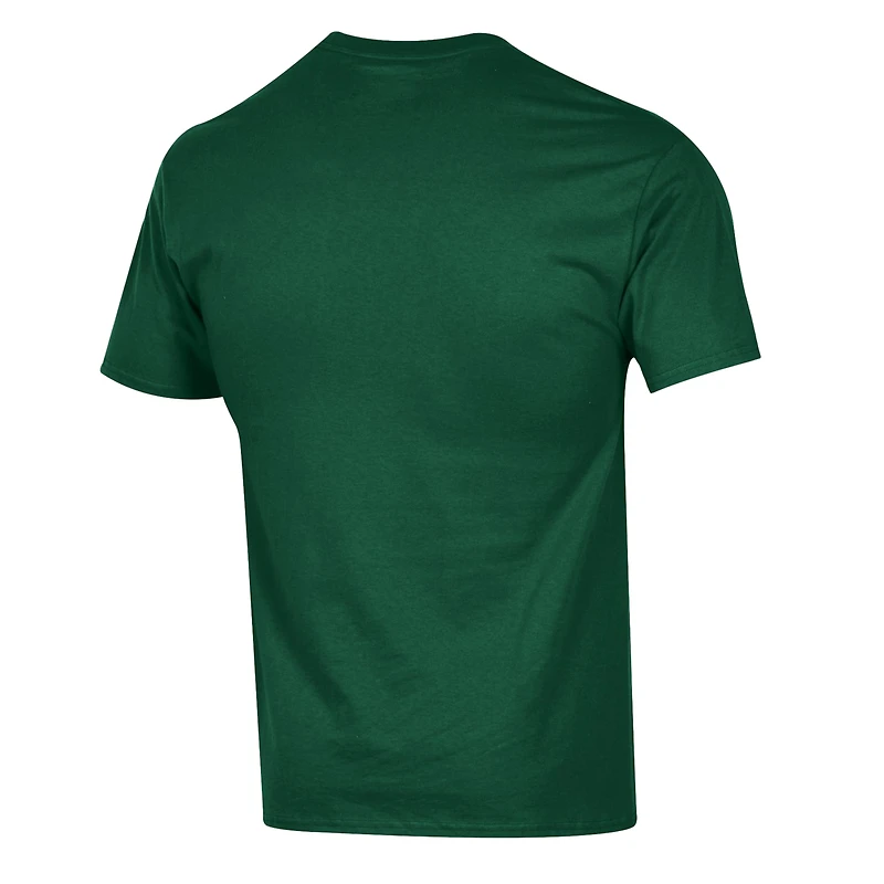 T-shirt Champion vert pour hommes Michigan State Spartans 313