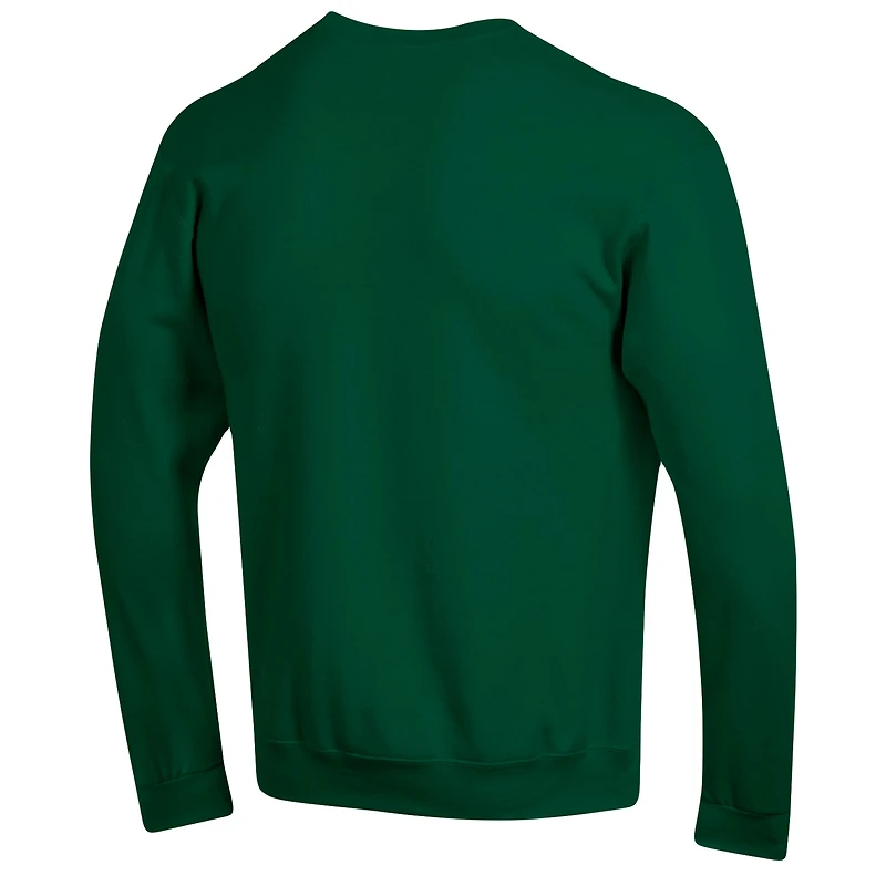 Sweat-shirt Champion vert Michigan State Spartans Arch Pill pour hommes