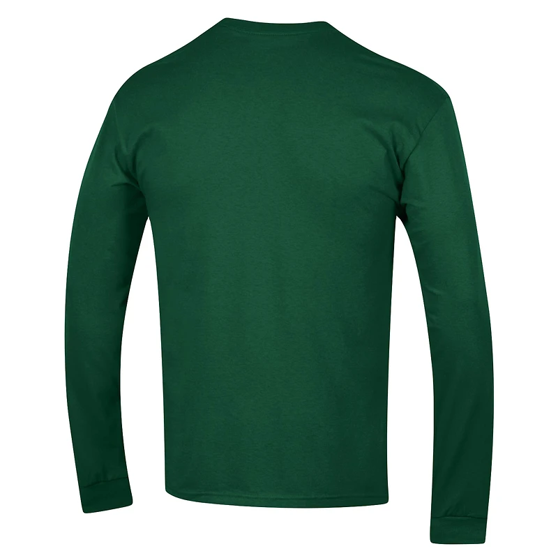 T-shirt vert à manches longues Champion Michigan State Spartans High Motor pour hommes
