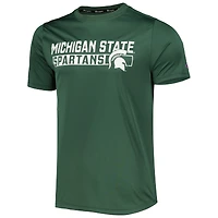 T-shirt Champion Green Michigan State Spartans Impact Knockout pour homme