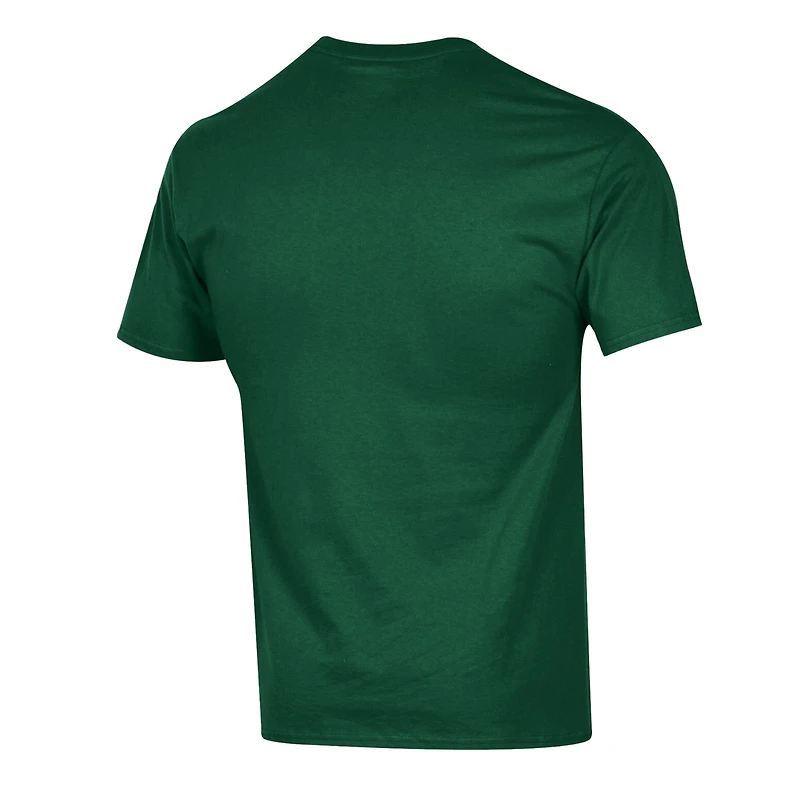 Men's Champion Green Michigan State Spartans Team Zoom T-Shirt