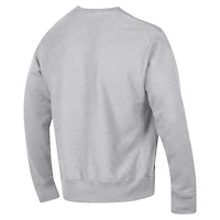 Sweat-shirt à enfiler tissage inversé Late Night Michigan State Spartans Champion Heather Gray pour hommes