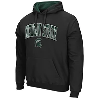 Sweat à capuche Colosseum noir Michigan State Spartans Arch & Logo 3.0 pour hommes