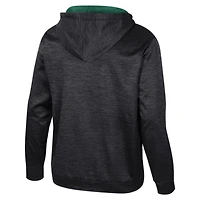 Sweat à capuche demi-zip Cypher pour homme Colosseum Black Michigan State Spartans