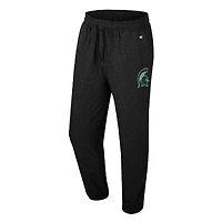 Pantalon de jogging Revolution pour homme Colosseum Black Michigan State Spartans