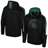Sweat à capuche noir The Gang Blackout pour homme Colosseum Michigan State Spartans