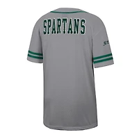 Maillot de baseball Free Spirited pour homme, vert Colosseum, Michigan State Spartans