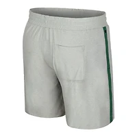 Short Mac gris Colosseum pour homme des Spartans de l'État du Michigan