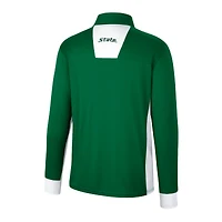 Coupe-vent Bart Quarter Zip Spartans Michigan State Colosseum Green pour homme