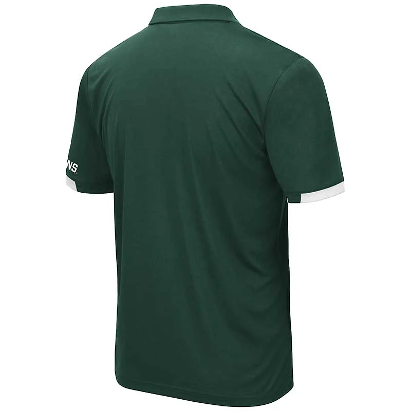 Men's Colosseum Green Michigan State Spartans Big & Tall Santry Polo
