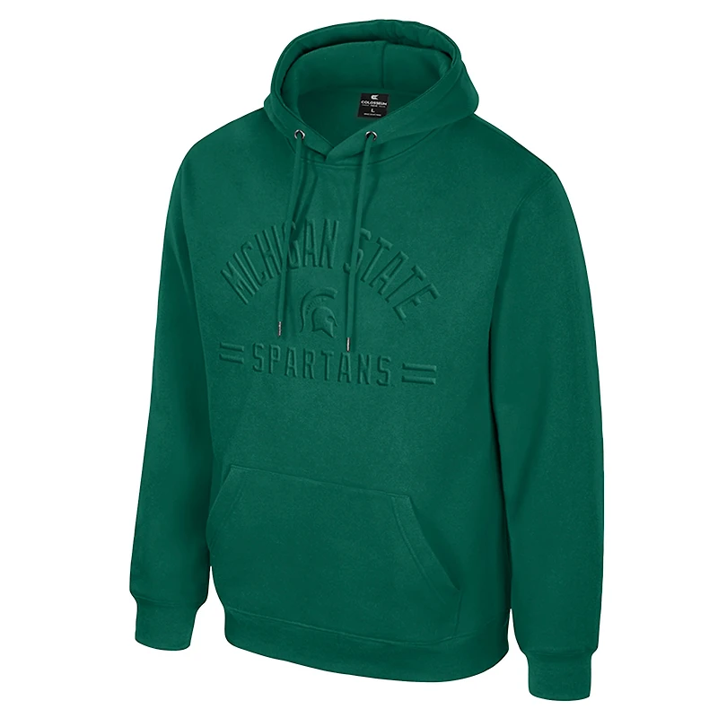 Sweat à capuche vert Colosseum pour homme, nouveau membre des Spartans de l'État du Michigan