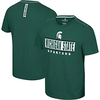 Men's Colosseum  Green Michigan State Spartans No Problemo T-Shirt