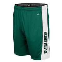 Colosseum Green Michigan State Spartans Panel Shorts pour hommes