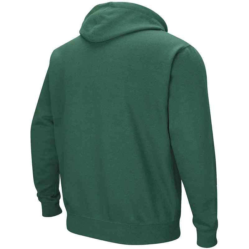 Sweat à capuche polaire Rally Cry pour homme, vert Colosseum, Michigan State Spartans