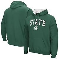 Sweat à capuche polaire Rally Cry pour homme, vert Colosseum, Michigan State Spartans