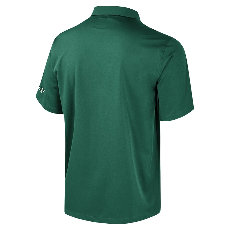 Chemise boutonnée de bowling pour homme, vert Colosseum, Michigan State Spartans Strike