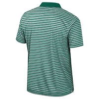 Men's Colosseum Green Michigan State Spartans Striped Polo