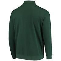 Veste à quart de zip avec logo Colosseum Green Michigan State Spartans Tortugas pour hommes