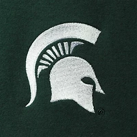 Veste à quart de zip avec logo Colosseum Green Michigan State Spartans Tortugas pour hommes