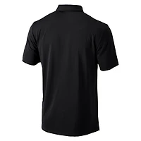 Men's Columbia Black Michigan State Spartans Omni-Wick Drive Polo
