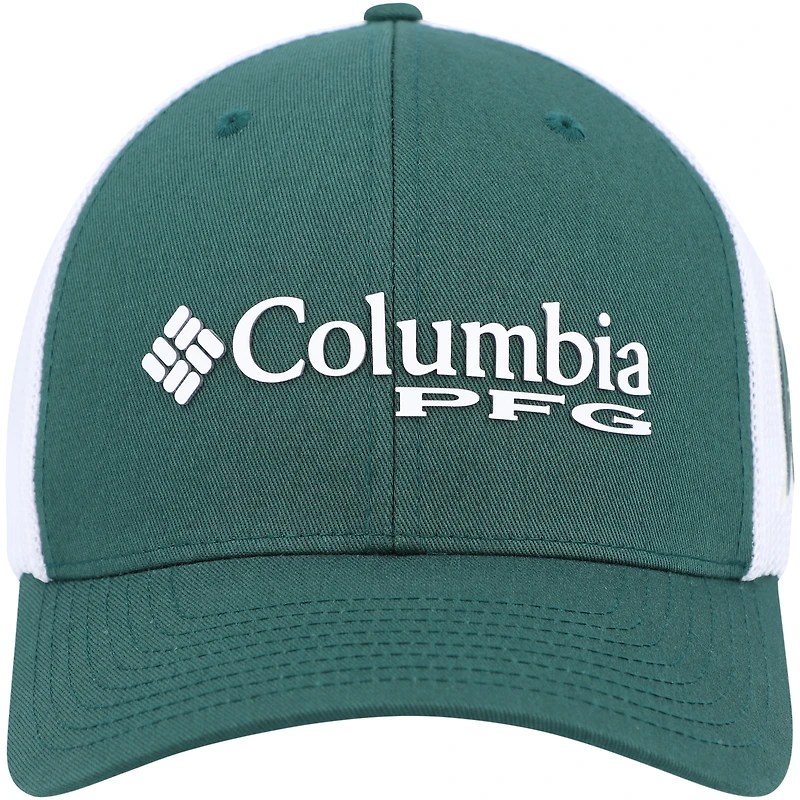 Casquette Columbia Michigan State Spartans PFG Flex pour homme, vert/blanc