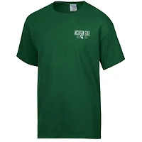 Men's ComfortWash  Green Michigan State Spartans Big Name T-Shirt