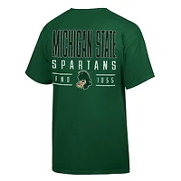 Men's ComfortWash  Green Michigan State Spartans Big Name T-Shirt