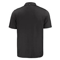 Polo Cutter & Buck noir pour homme, Michigan State Spartans Coastline Epic Comfort Eco Recycled
