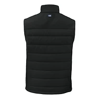 Gilet zippé intégral Cutter & Buck noir Michigan State Spartans Evoke pour homme