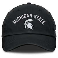Men's Fanatics Black Michigan State Spartans Myth Adjustable Hat