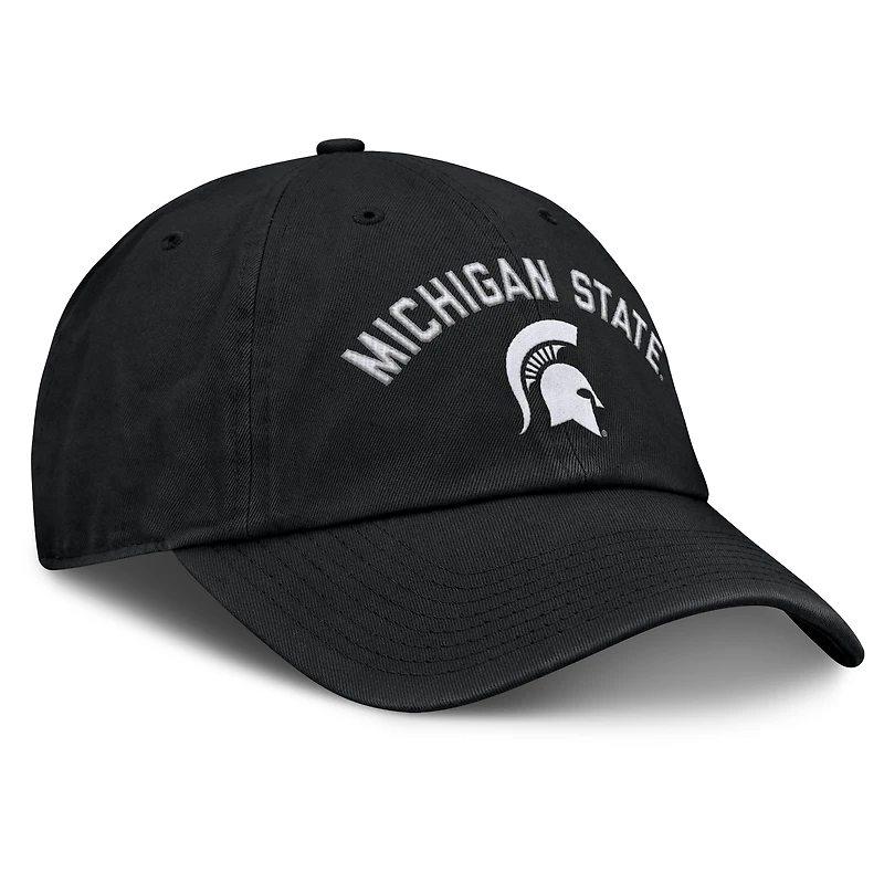 Men's Fanatics Black Michigan State Spartans Myth Adjustable Hat