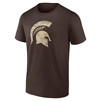 Men's Fanatics Brown Michigan State Spartans Express T-Shirt