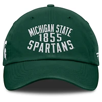Men's Fanatics Green Michigan State Spartans Archer Adjustable Hat
