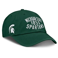 Men's Fanatics Green Michigan State Spartans Archer Adjustable Hat