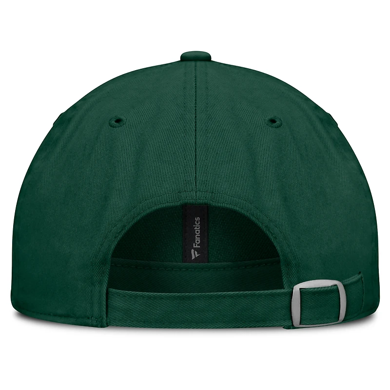 Men's Fanatics Green Michigan State Spartans Archer Adjustable Hat