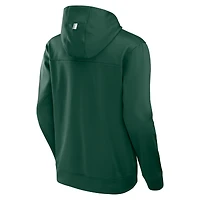 Men's Fanatics  Green Michigan State Spartans Defender Dot Faded Primary Pullover Hoodie