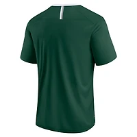 Men's Fanatics Green Michigan State Spartans Defender Fade Slant T-Shirt