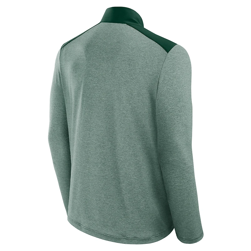 Men's Fanatics Green Michigan State Spartans Tonal Primary Logo Full-Zip Jacket