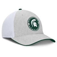 Men's Fanatics  Heather Gray Michigan State Spartans Trigger Flex Hat