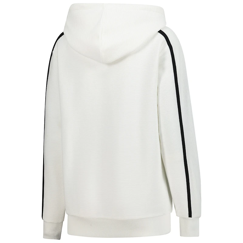 Men's Gameday Couture Cream Michigan State Spartans Down, Set, Go Hoodie and Shorts Lounge Set