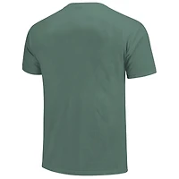 T-shirt vert pour homme Michigan State Spartans Alumni avec inscription superposée