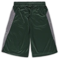 Short texturé vert pour homme Michigan State Spartans, grandes tailles