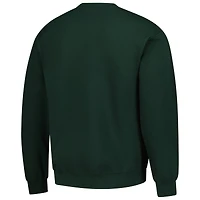 Sweat-shirt polaire vert pour homme des Spartans de l'Université d'État du Michigan, édition spéciale fêtes